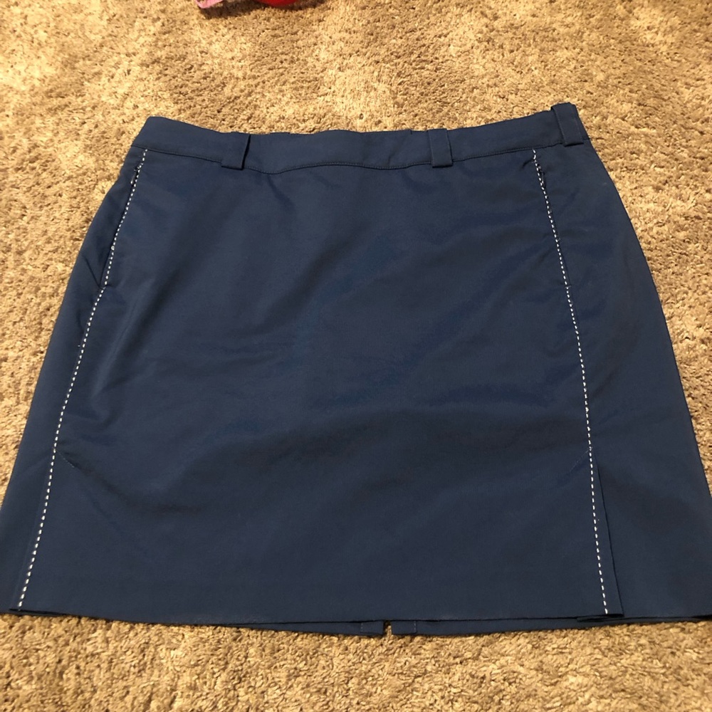 Nike Navy Golf Skort with Contrast Stitching